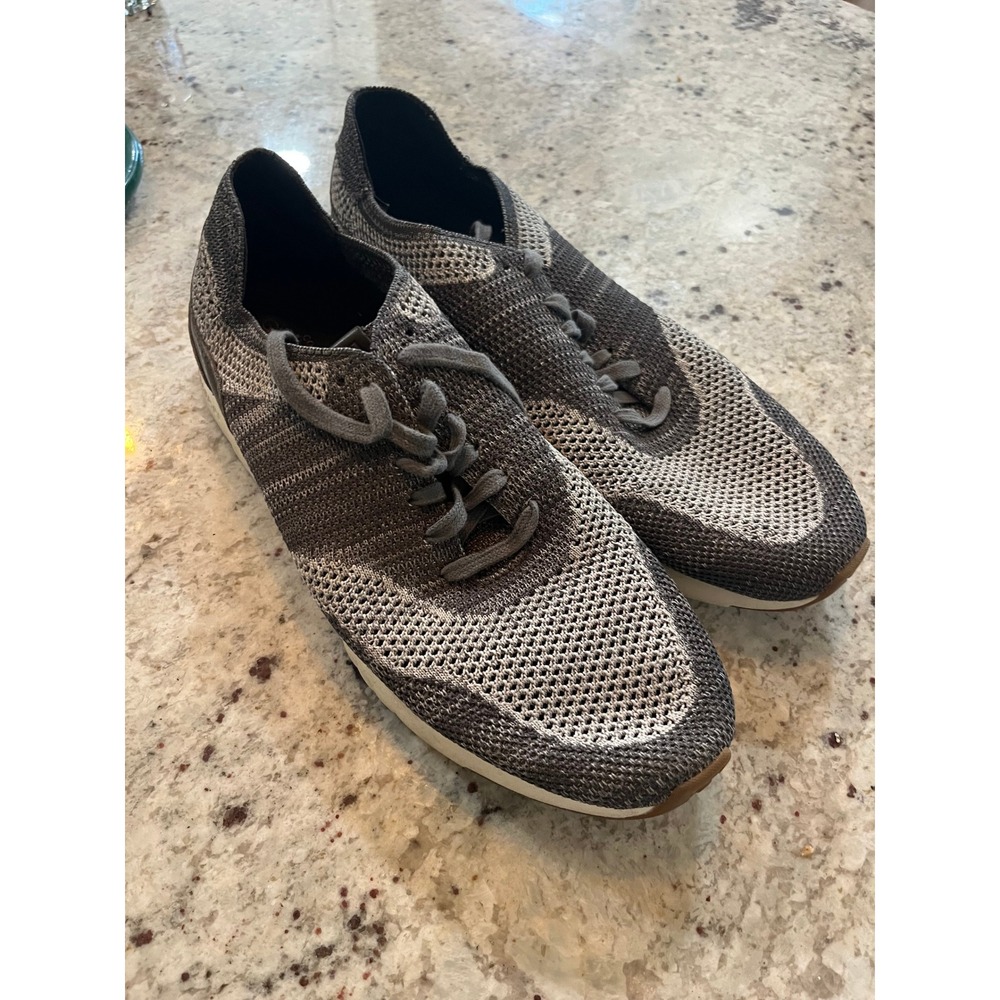 Cole Haan Grand.OS Zerogrand Stitchlite Gray Knit Oxford Sneakers C27764 Mens 11